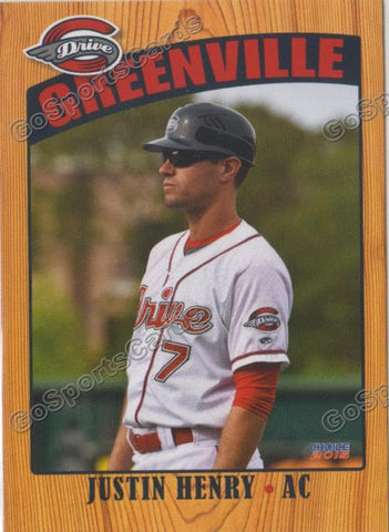 2015 Greenville Drive Justin Henry