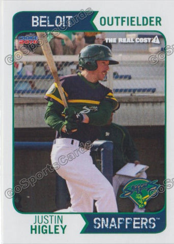 2016 Beloit Snappers Justin Higley