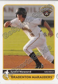 2012 Bradenton Marauders Justin Howard