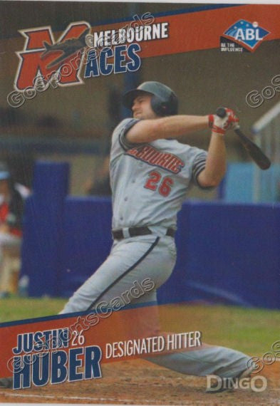 2013-2014 Melbourne Aces ABL Justin Huber