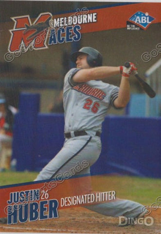 2013-2014 Melbourne Aces ABL Justin Huber