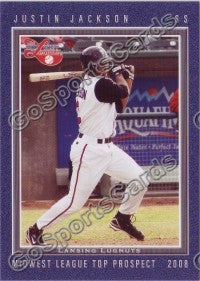2008 MidWest League Top Prospects Justin Jackson