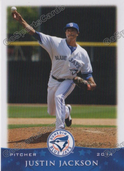 2014 Dunedin Blue Jays Justin Jackson