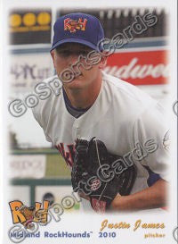 2010 Midland RockHounds Justin James