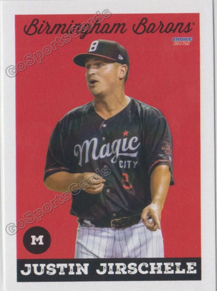 2021 Birmingham Barons Justin Jirschele