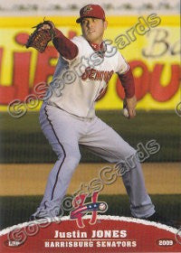 2009 Harrisburg Senators Justin Jones