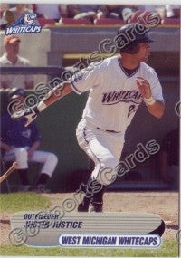 2006 West Michigan WhiteCaps Justin Justice