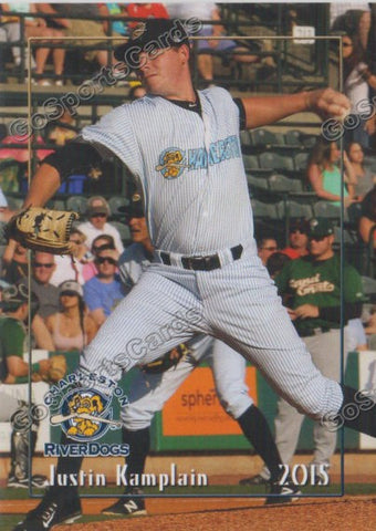 2015 Charleston Riverdogs Justin Kamplain