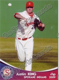 2009 Spokane Indians Justin King