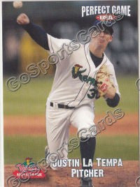2011 Cedar Rapids Kernels Justin La Tempa