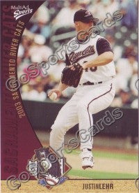 2003 Sacramento River Cats Multi-Ad Justin Lehr
