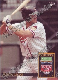2006 Pacific Coast League All-Star Game Multi-Ad Justin Leone