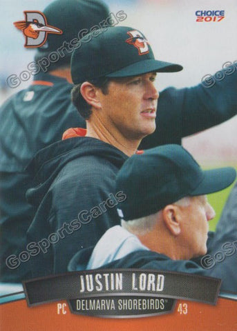 2017 Delmarva Shorebirds Justin Lord