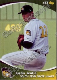 2009 South Bend Silver Hawks Justin Mace