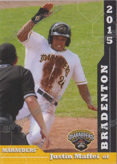 2015 Bradenton Marauders Justin Maffei