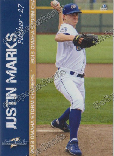 2013 Omaha Storm Chasers Justin Marks