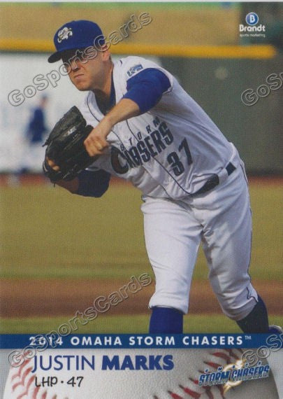 2014 Omaha Storm Chasers Justin Marks