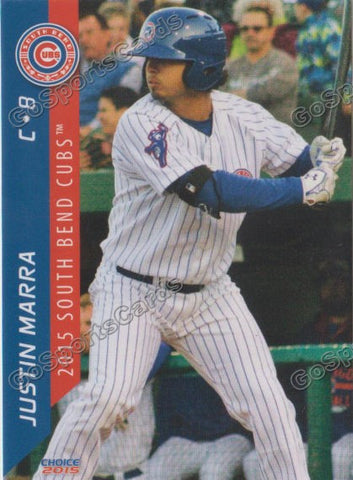 2015 South Bend Cubs Justin Marra