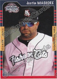 2011 New Hampshire Fisher Cats Justin Mashore