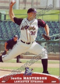 2007 Lancaster JetHawks Justin Masterson