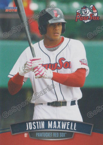 2016 Pawtucket Red Sox Justin Maxwell