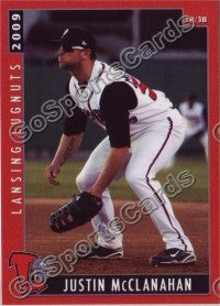 2009 Lansing Lugnuts Justin McClanahan