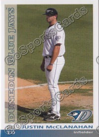 2010 Dunedin Blue Jays Justin McClanahan