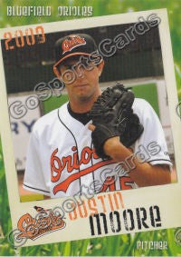 2009 Bluefield Orioles Justin Moore