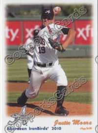 2010 Aberdeen IronBirds Justin Moore