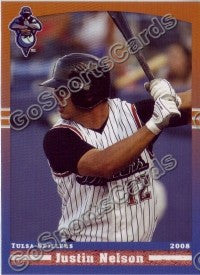 2008 Tulsa Drillers Justin Nelson