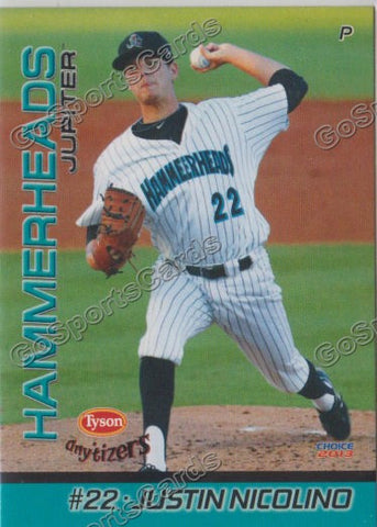 2013 Jupiter Hammerheads Justin Nicolino