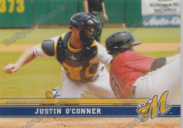 2017 Montgomery Biscuits Justin O'Conner