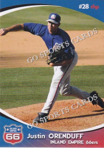 2009 Inland Empire 66ers Justin Orenduff