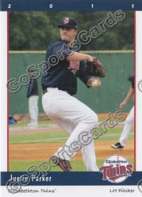 2011 Elizabethton Twins Justin Parker