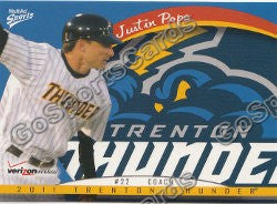 2011 Trenton Thunder Justin Pope
