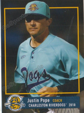 2018 Charleston RiverDogs Justin Pope