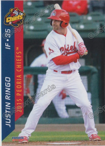 2015 Peoria Chiefs Justin Ringo