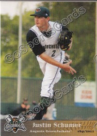 2011 Augusta GreenJackets Justin Schumer