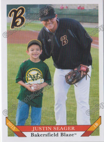 2015 Bakersfield Blaze Justin Seager