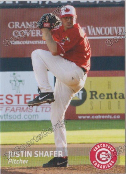 2014 Vancouver Canadians Justin Shafer