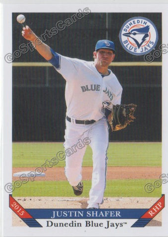 2015 Dunedin Blue Jays Justin Shafer