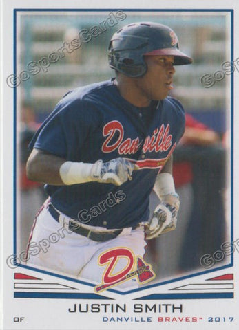 2017 Danville Braves Justin Smith