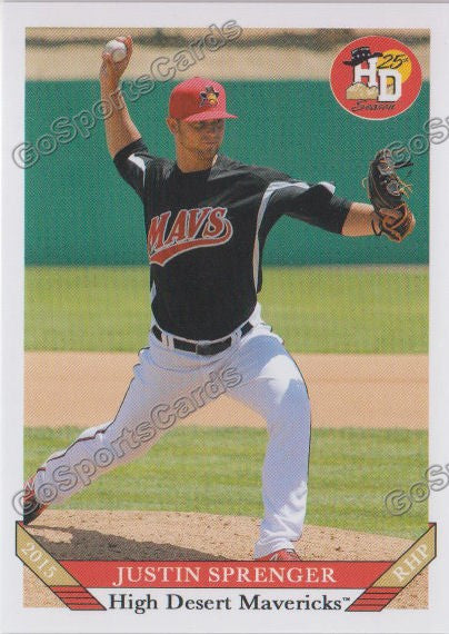 2015 High Desert Mavericks Justin Sprenger
