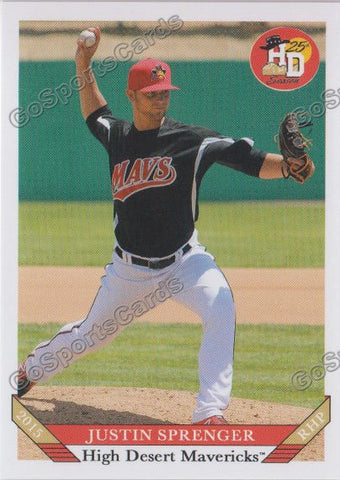 2015 High Desert Mavericks Justin Sprenger