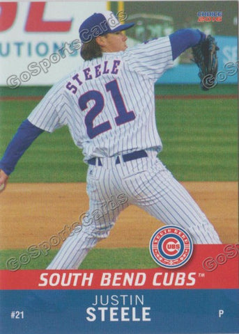 2016 South Bend Cubs Justin Steele