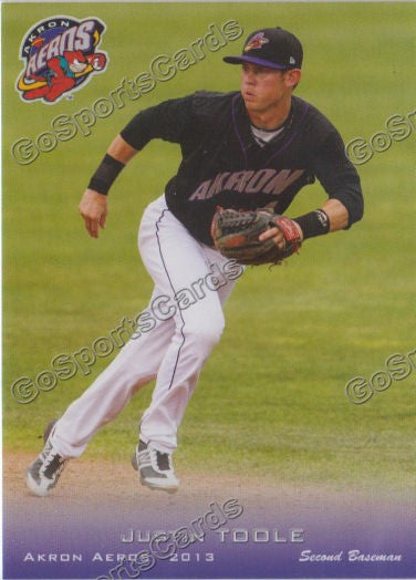 2013 Akron Aeros Justin Toole
