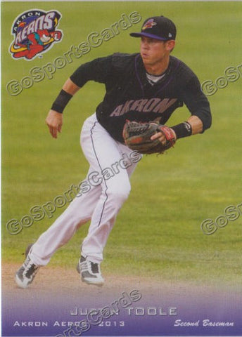 2013 Akron Aeros Justin Toole