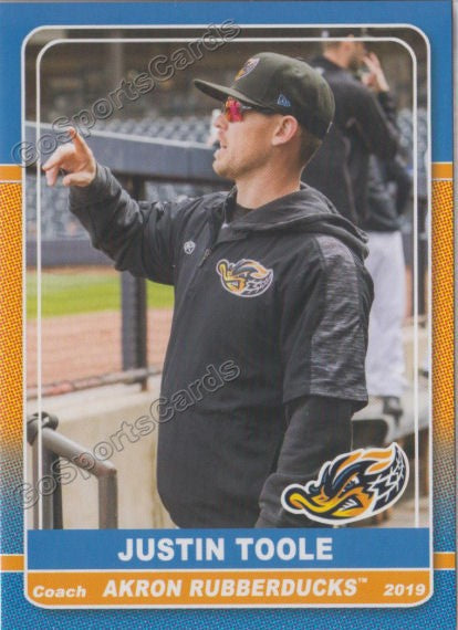 2019 Akron Rubberducks Justin Toole