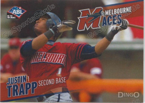 2013-2014 Melbourne Aces ABL Justin Trapp