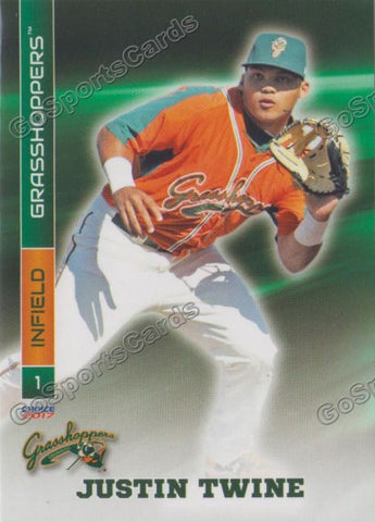 2017 Greensboro Grasshoppers Justin Twine